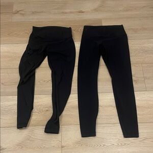 Black Leggings Set Lululemon